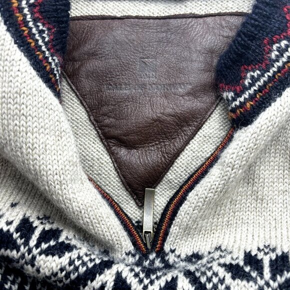 Dale of Norway Sweater USA Olympic Games Quarter Zip Henley Norwegian Wool NWOT - Picture 14 of 15